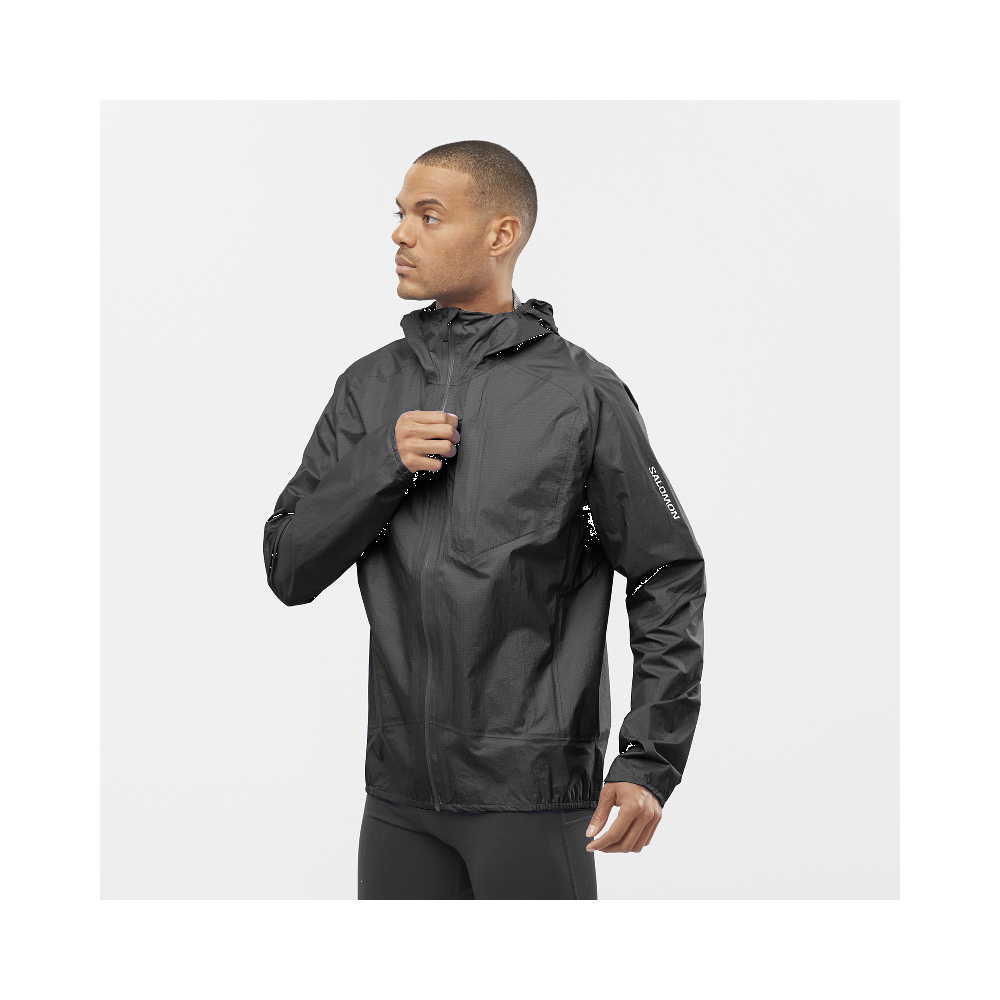 Chaqueta Hombre Bonatti Wp Negra Salomon-2