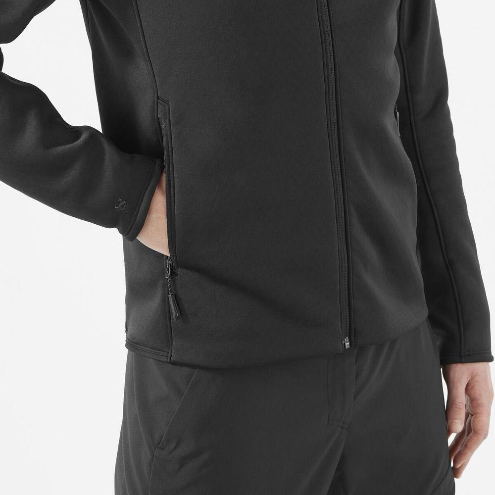Polerón Hombre Essential Midfleece Fz M Ne Salomon-4