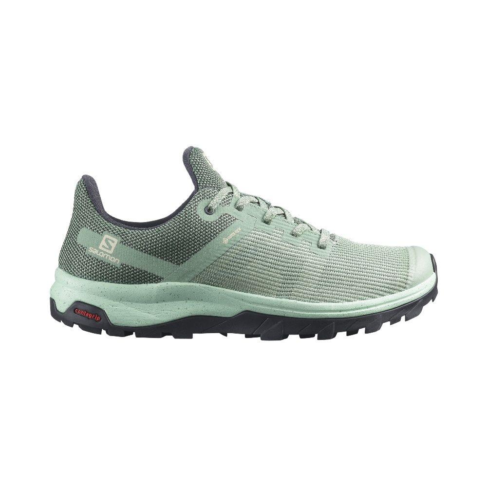 Zapatilla Mujer Outline Prism Gtx Azul Salomon-0