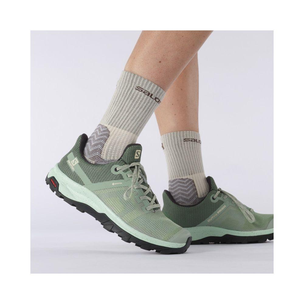 Zapatilla Mujer Outline Prism Gtx Azul Salomon-6