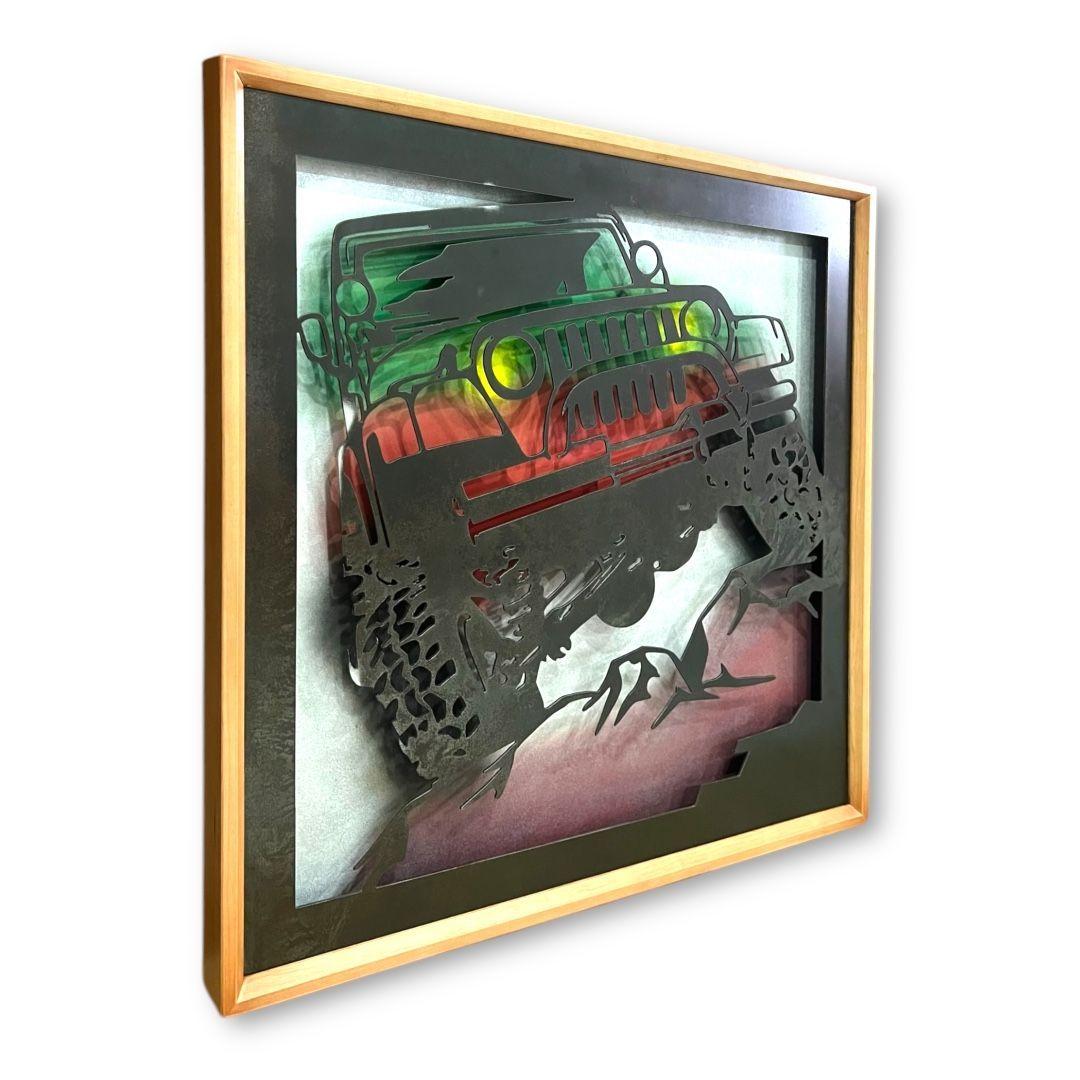 Cuadro Retroiluminado modelo 4x4 Todoterreno-2