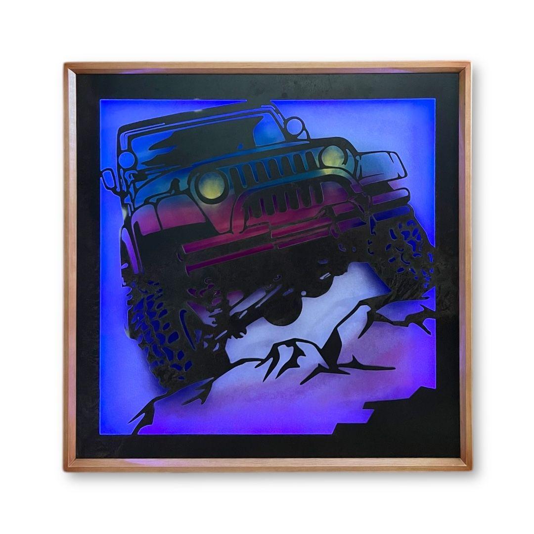 Cuadro Retroiluminado modelo 4x4 Todoterreno-5