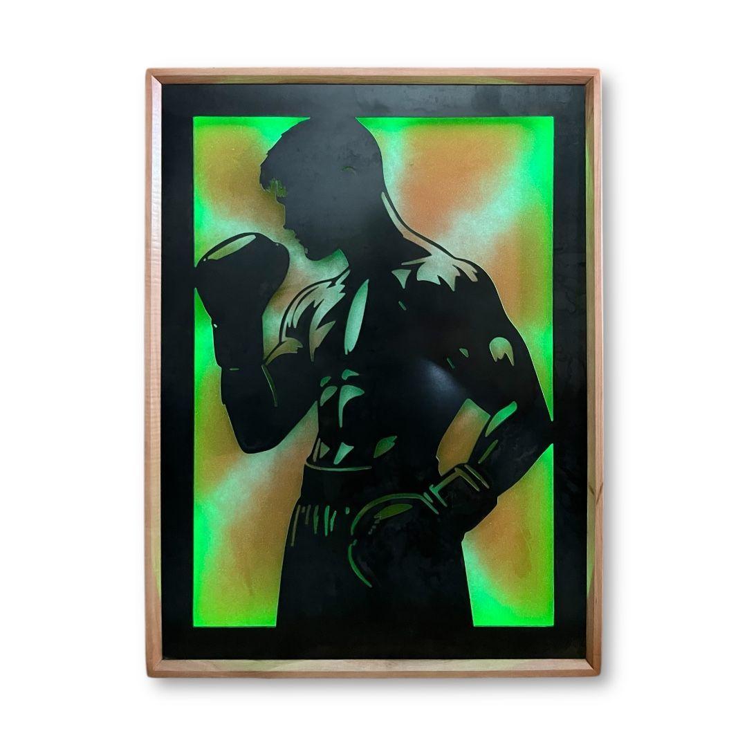 Cuadro Retroiluminado modelo Boxeador-5