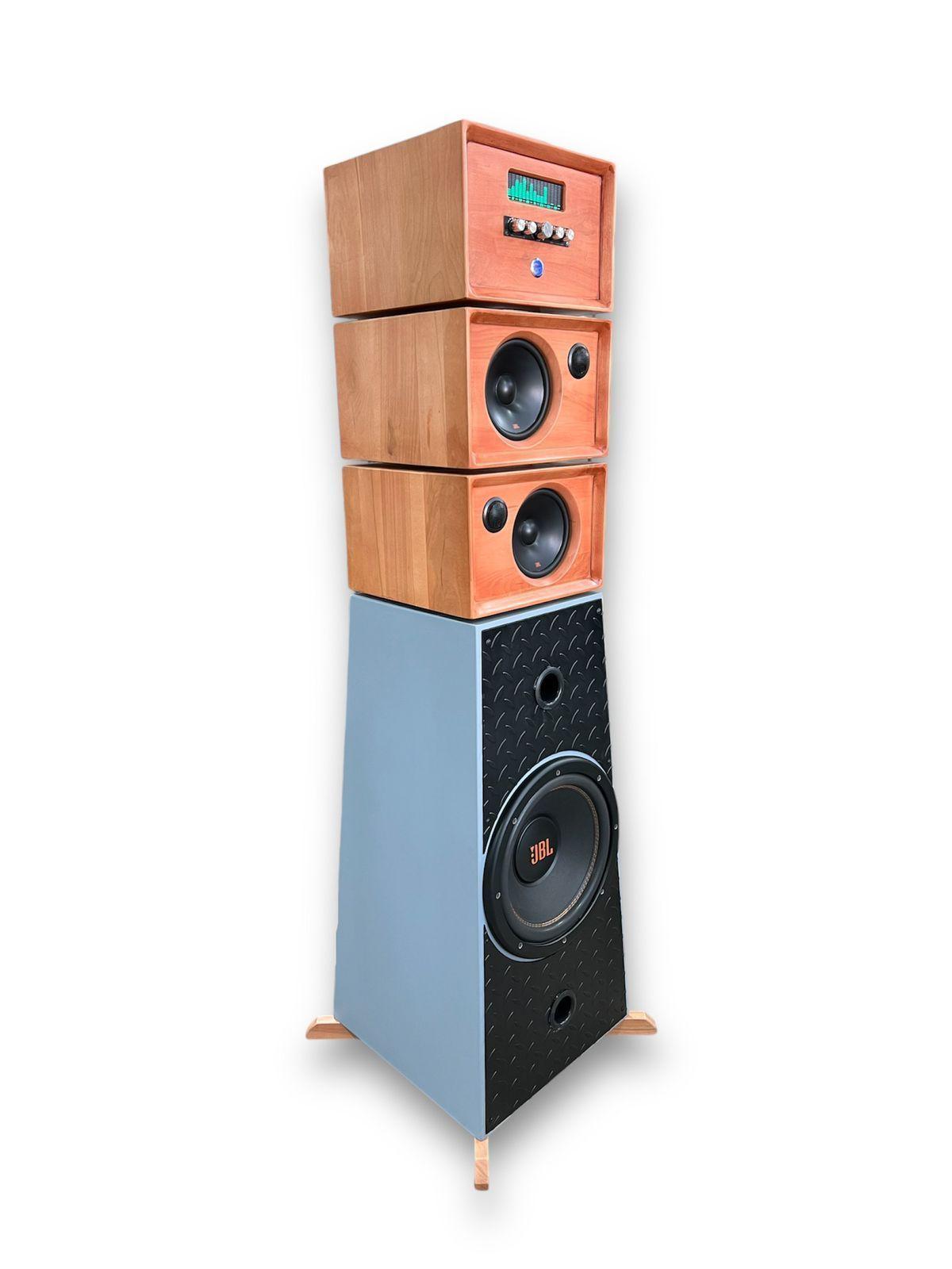 Sistema de audio Modelo TBMX3 Steel-2