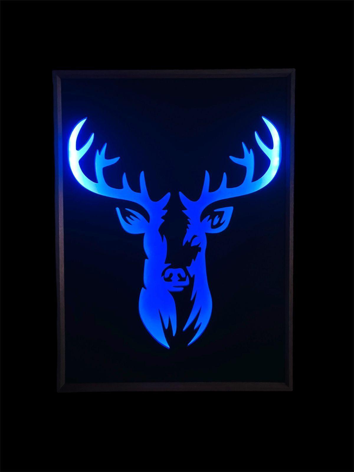 Cuadro retroiluminado modelo Venado-3
