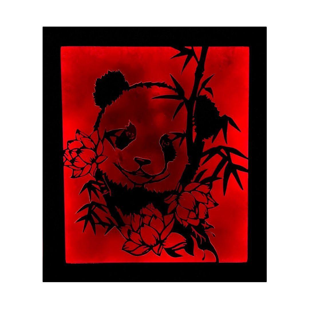Cuadro Retroiluminado modelo Panda-4