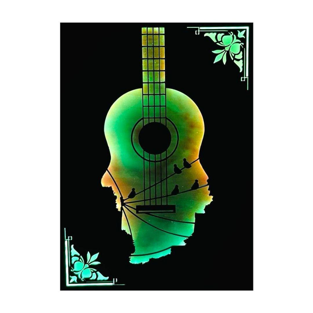 Cuadro Retroiluminado modelo Guitarra-5