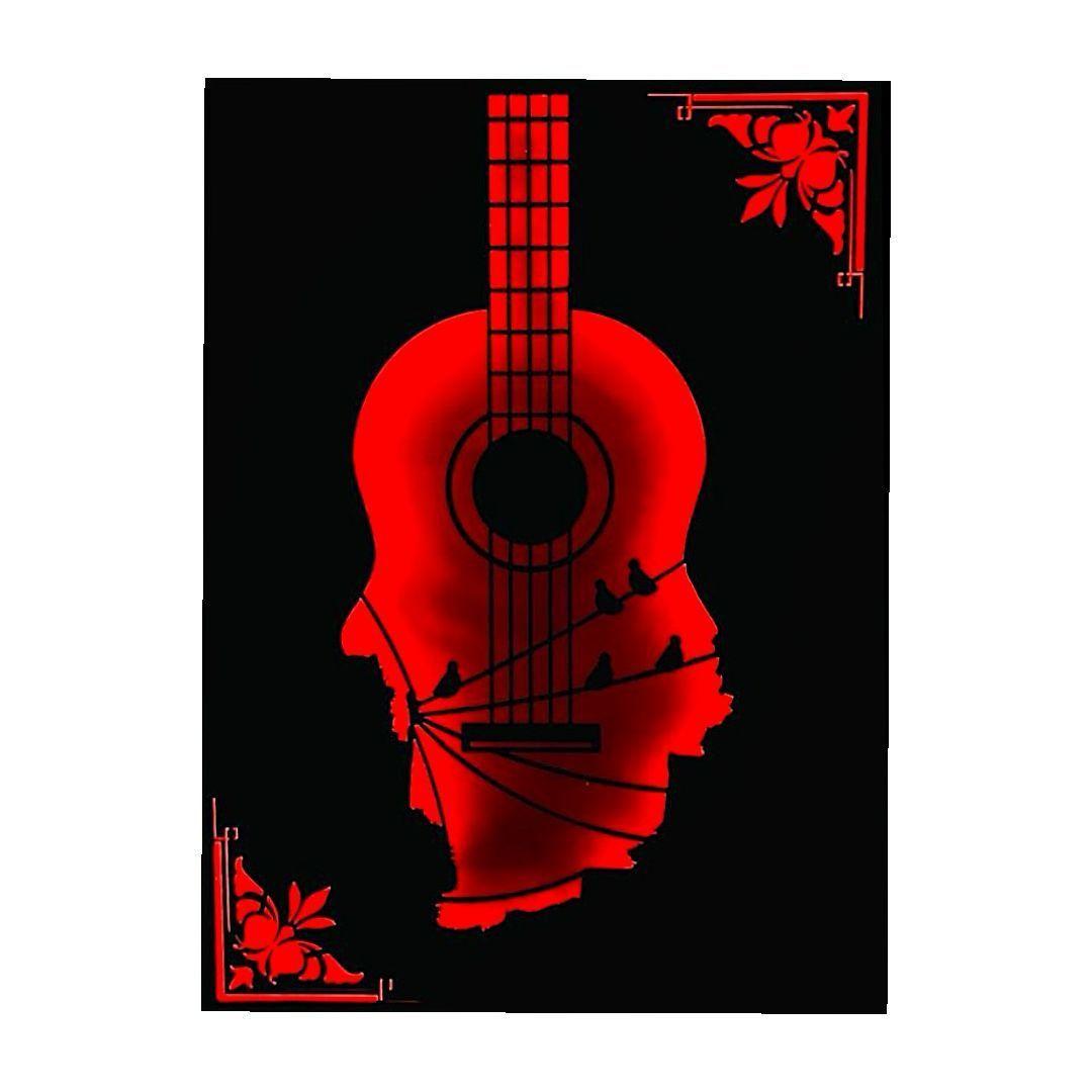 Cuadro Retroiluminado modelo Guitarra-6