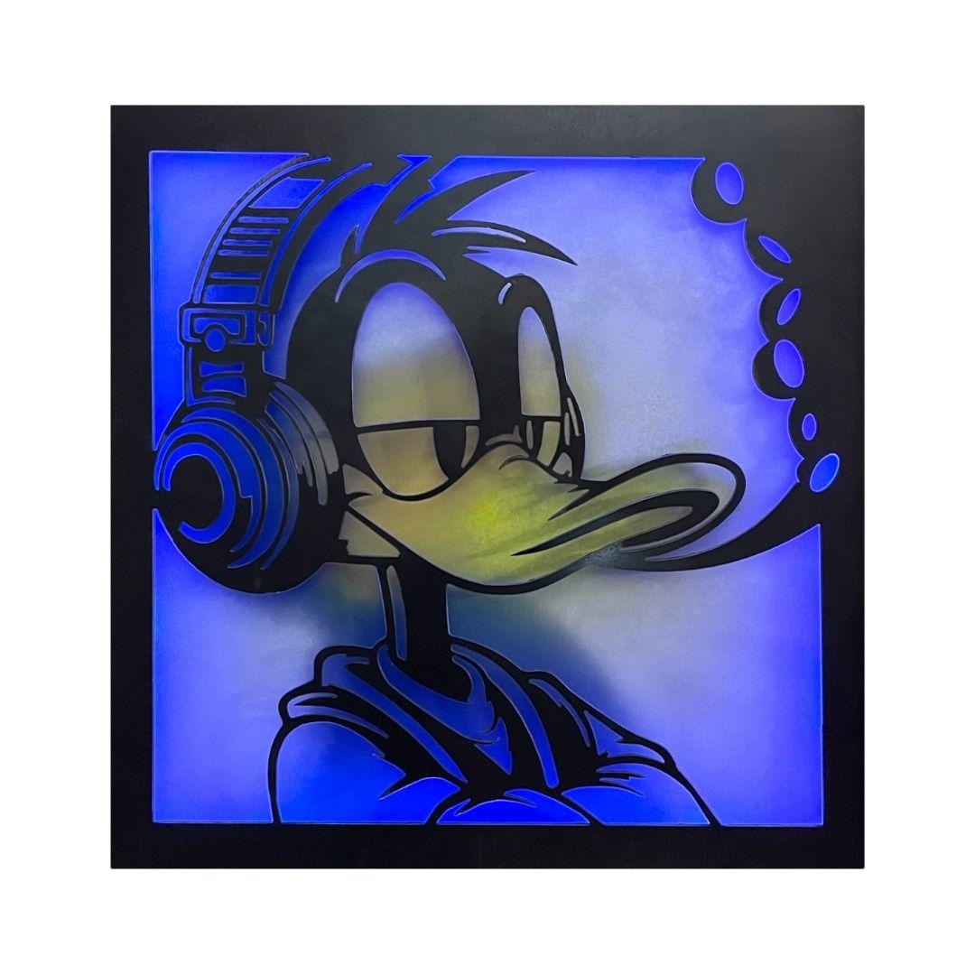 Cuadro Retroiluminado modelo Pato Lucas-4