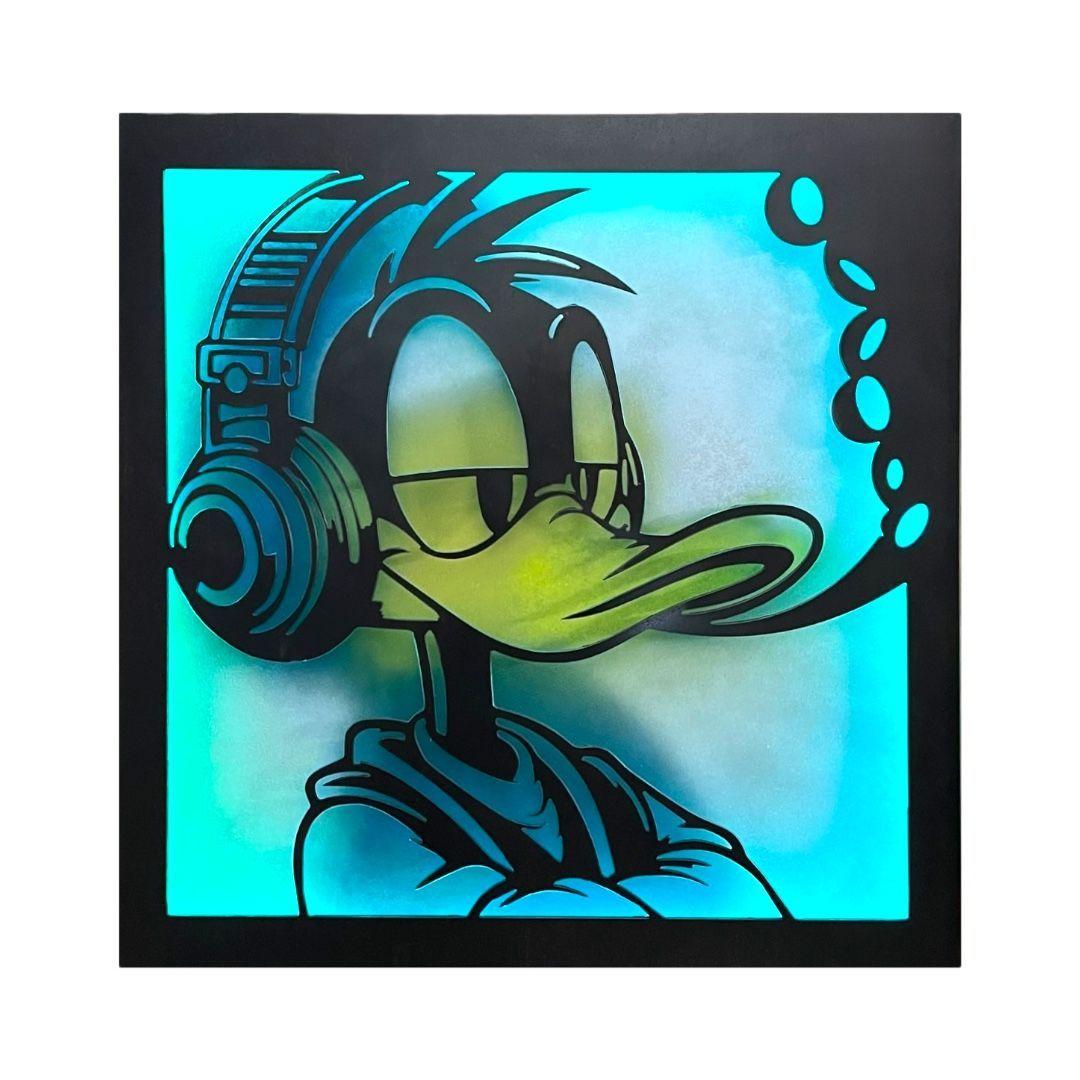 Cuadro Retroiluminado modelo Pato Lucas-5