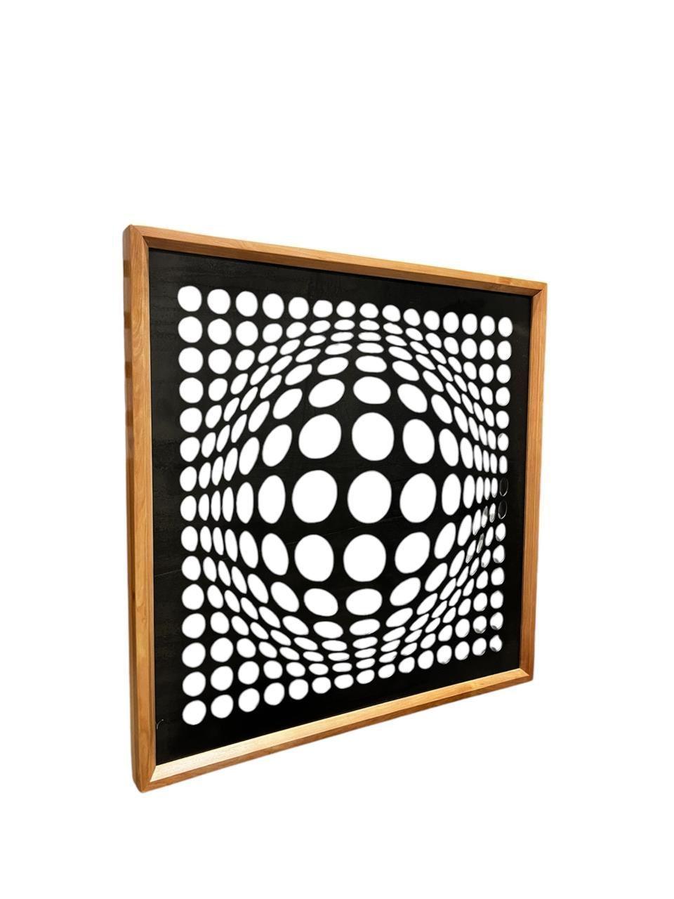 Cuadro Retroiluminado modelo Puntos 3D-2