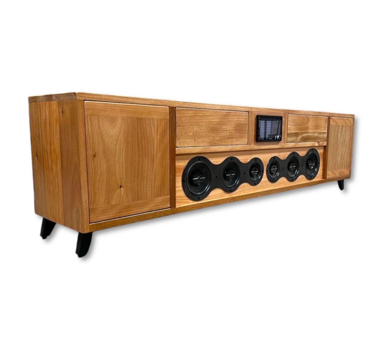 Mueble con sistema de audio incorporado, modelo Infinity 2-2