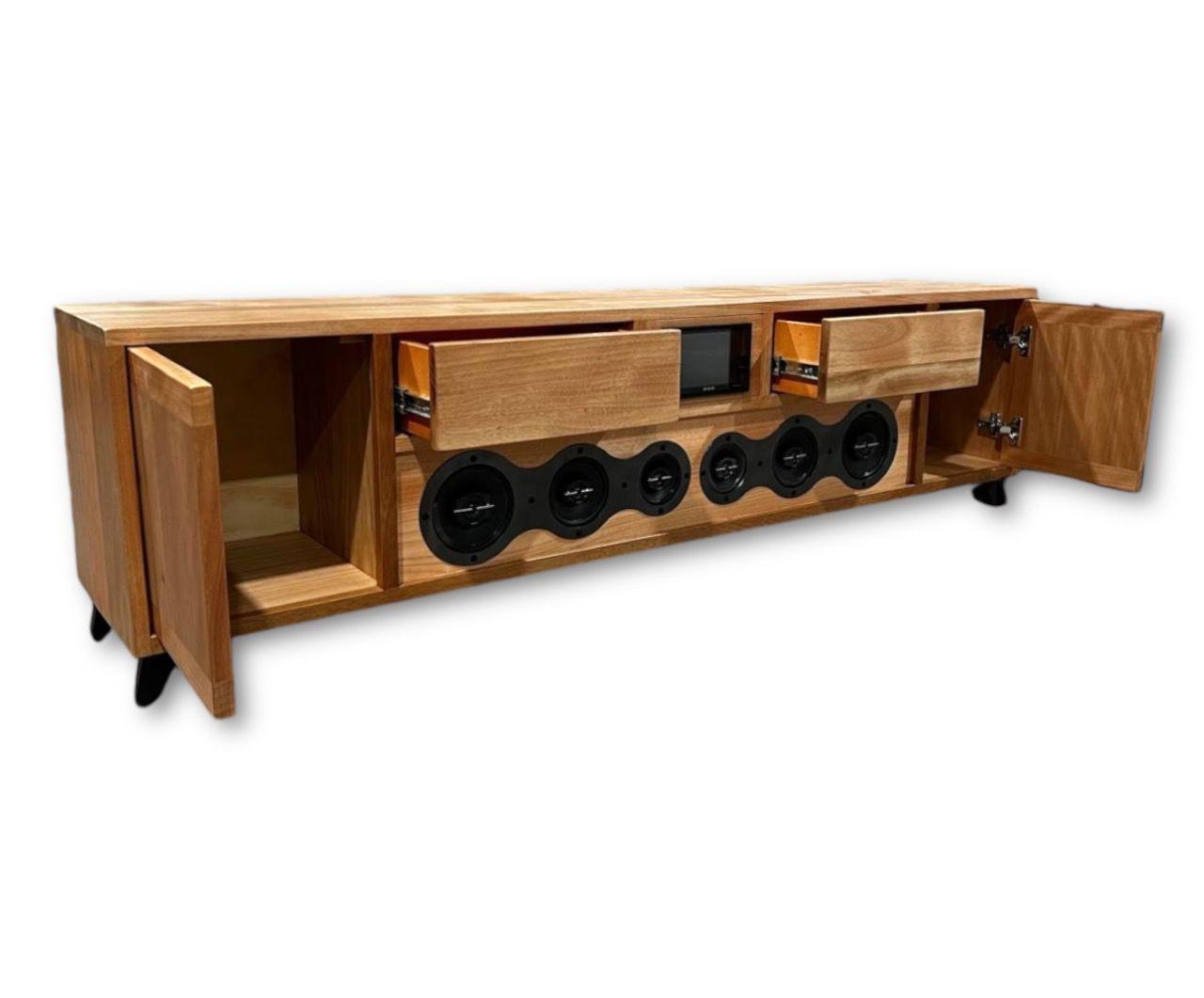 Mueble con sistema de audio incorporado, modelo Infinity 2-4