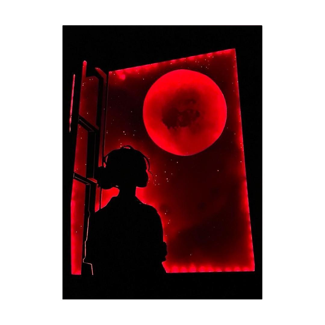 Cuadro Retroiluminado modelo Mujer en la Ventana B-5