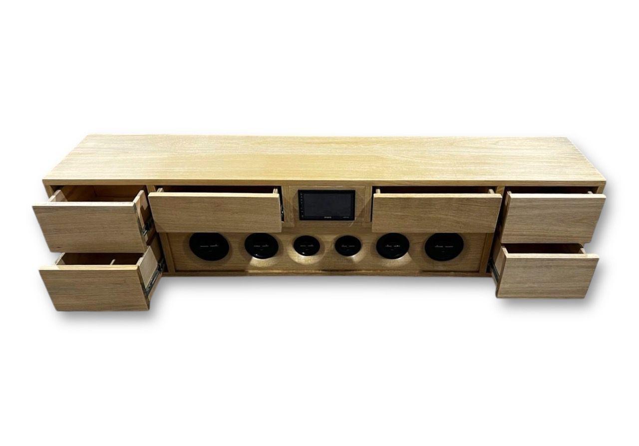 Mueble con sistema de audio incorporado, modelo Infinity-2