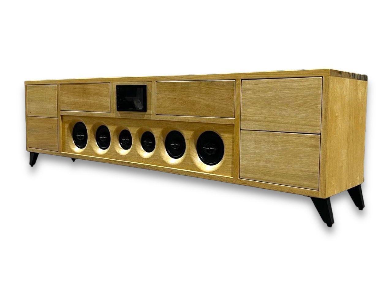 Mueble con sistema de audio incorporado, modelo Infinity-3