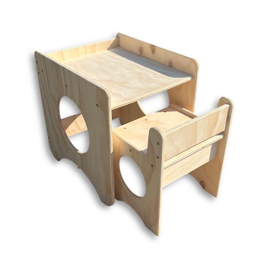 Escritorio infantil con silla modelo Cajoncito-3