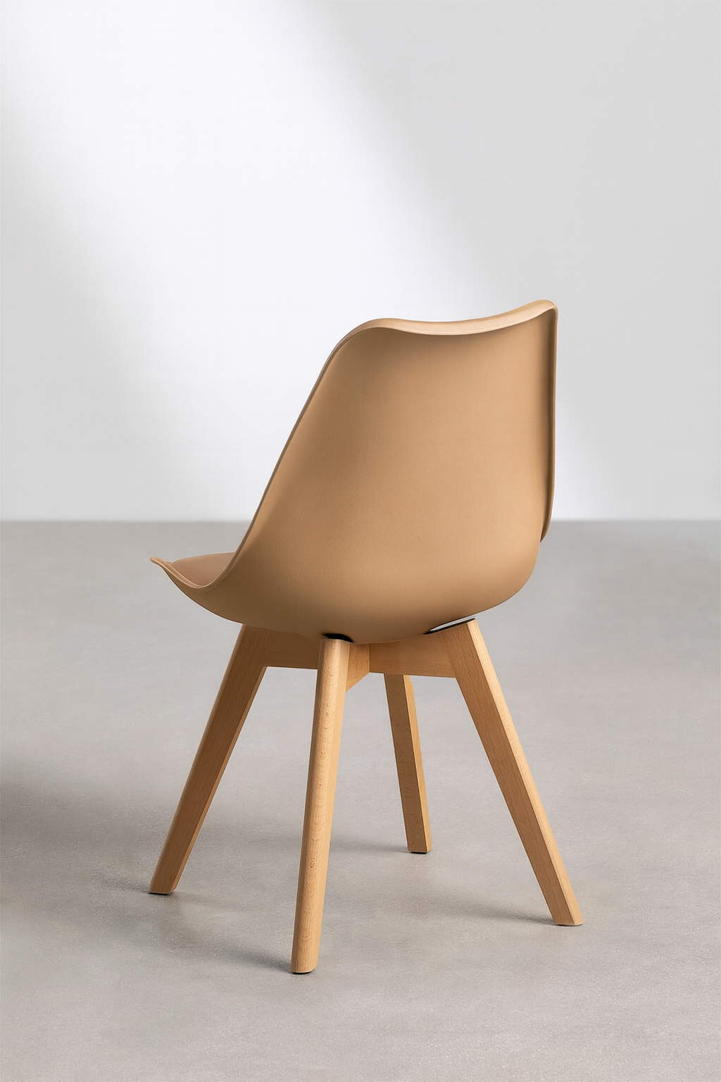Silla Eames Acolchada Beige-3