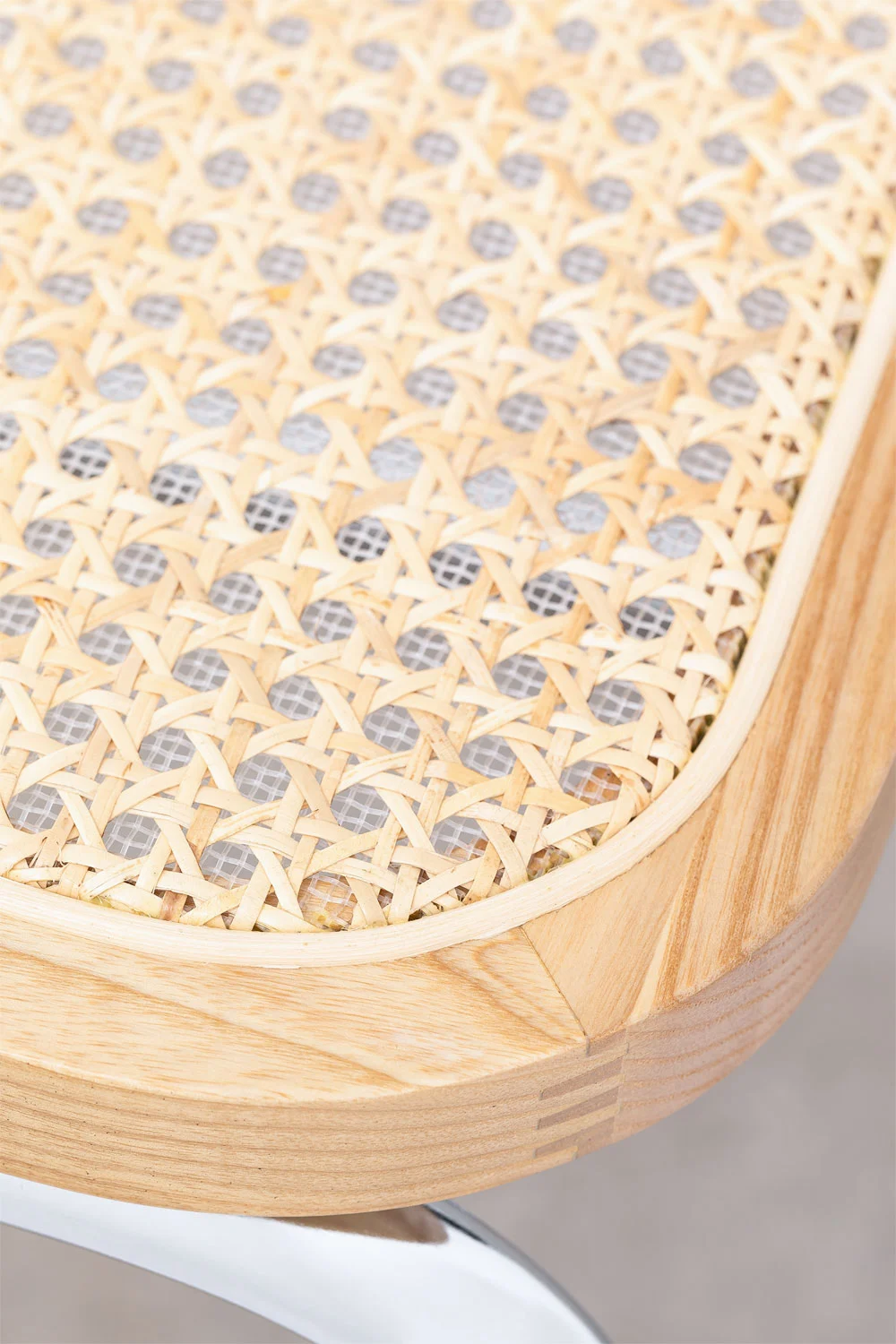 Silla Breuer Natural Madera y Ratán-5
