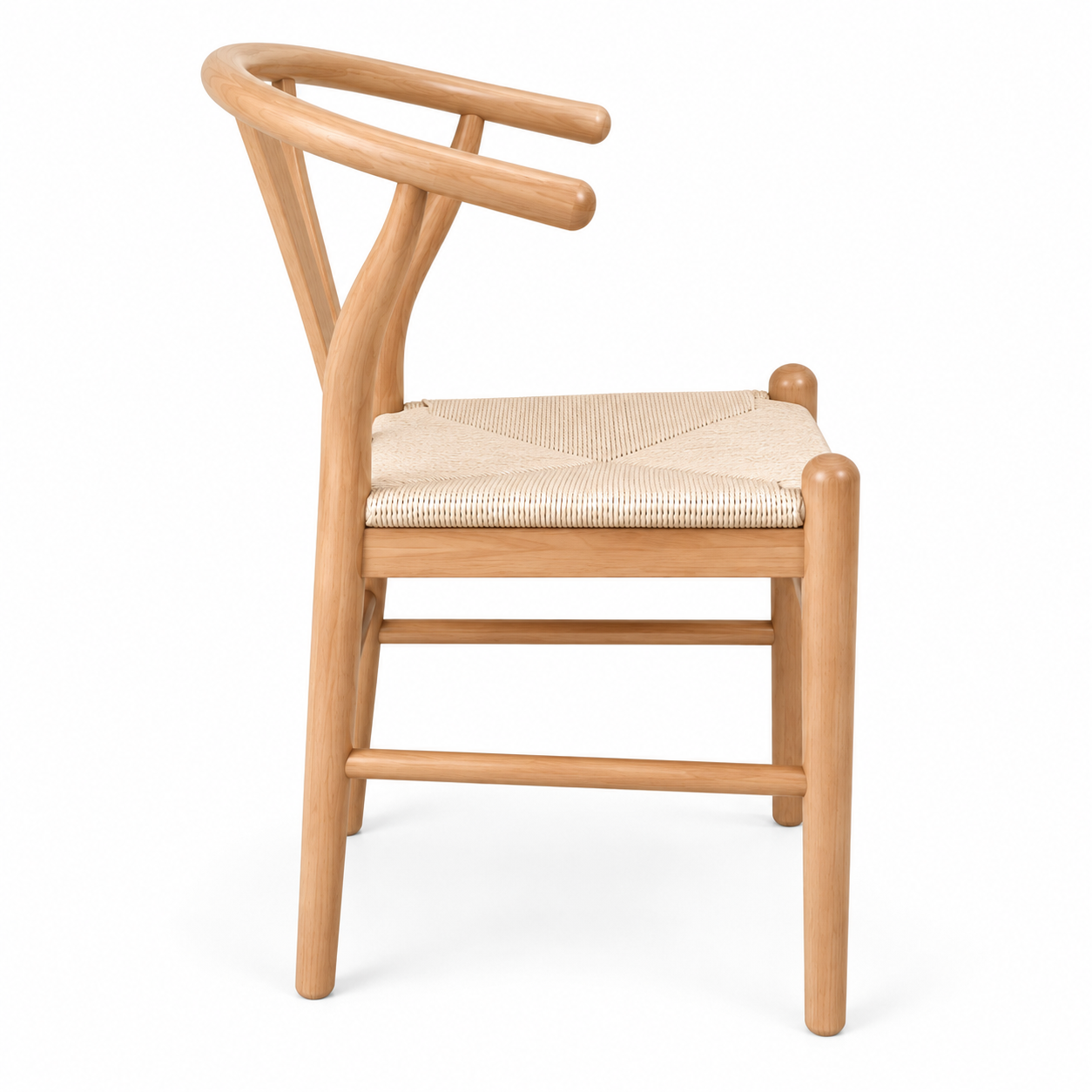 Silla Wishbone Natural para Comedor-2