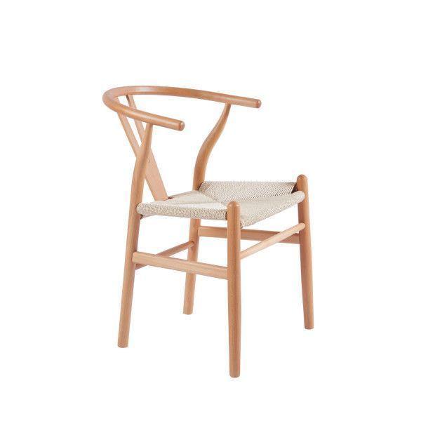 Pack 2 Sillas Wishbone Madera Natural-3