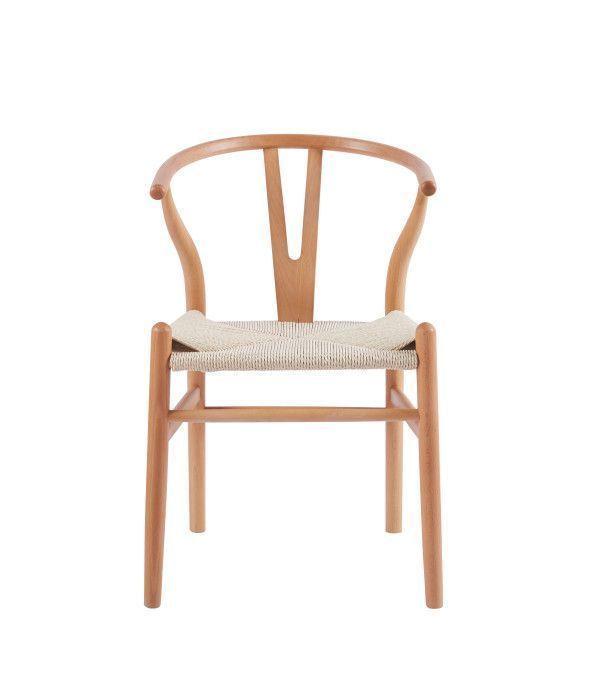 Pack 2 Sillas Wishbone Madera Natural-6
