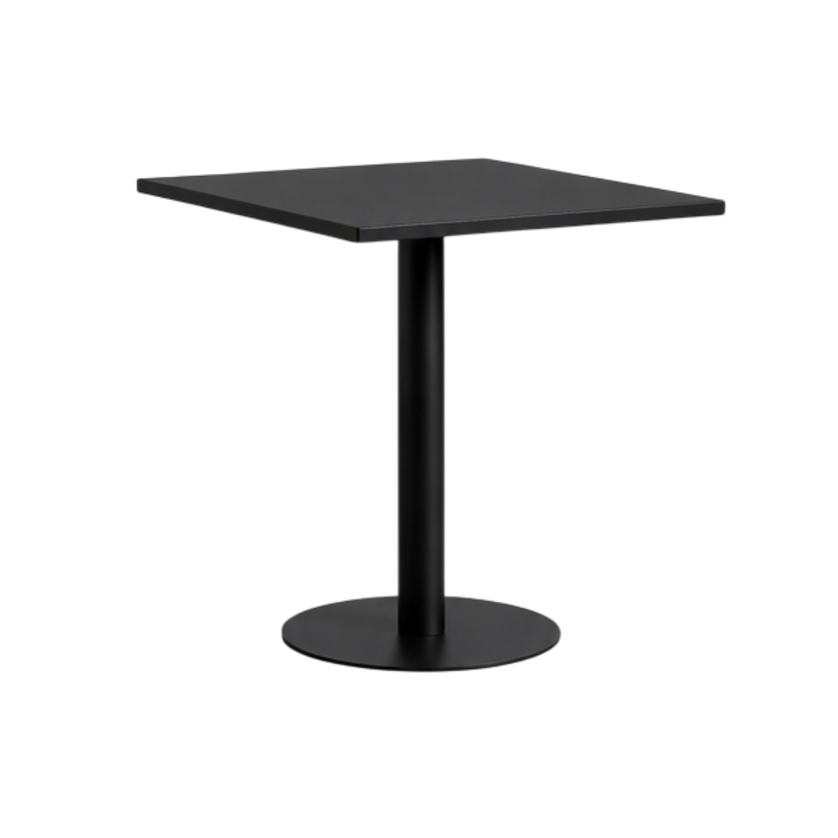Mesa Tolix Clásica 70x70 Metalica Negro-0