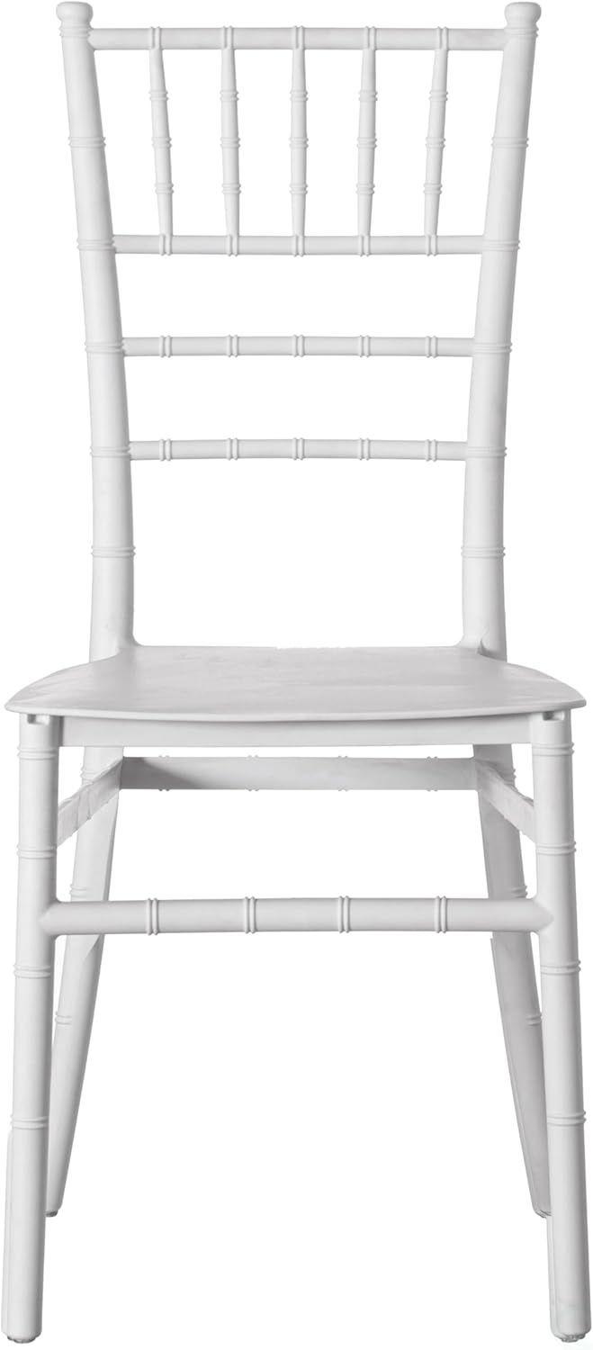 Silla Chiavari Apilable Para Comedor Terraza Eventos Blanca-2