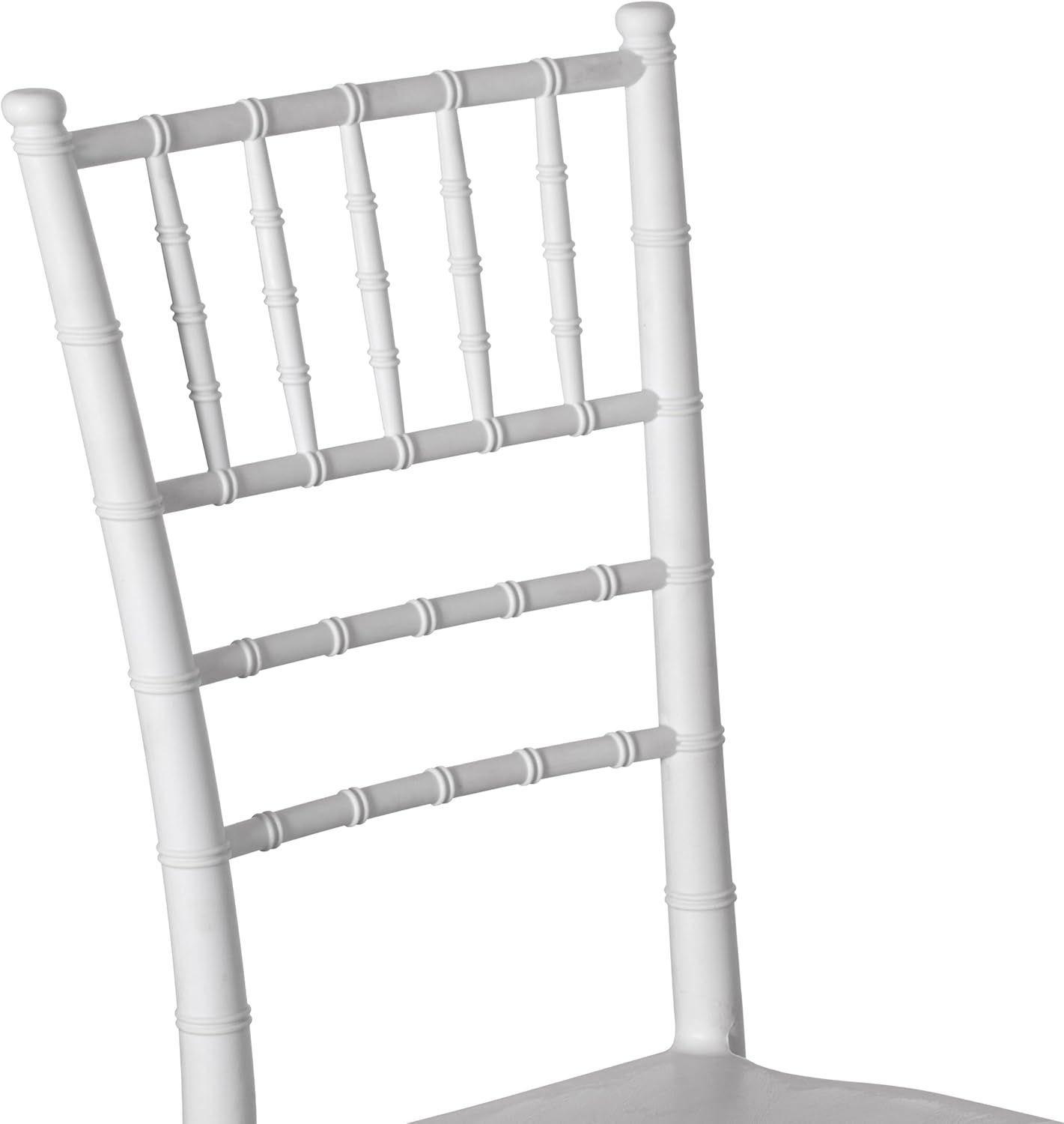 Silla Chiavari Apilable Para Comedor Terraza Eventos Blanca-3