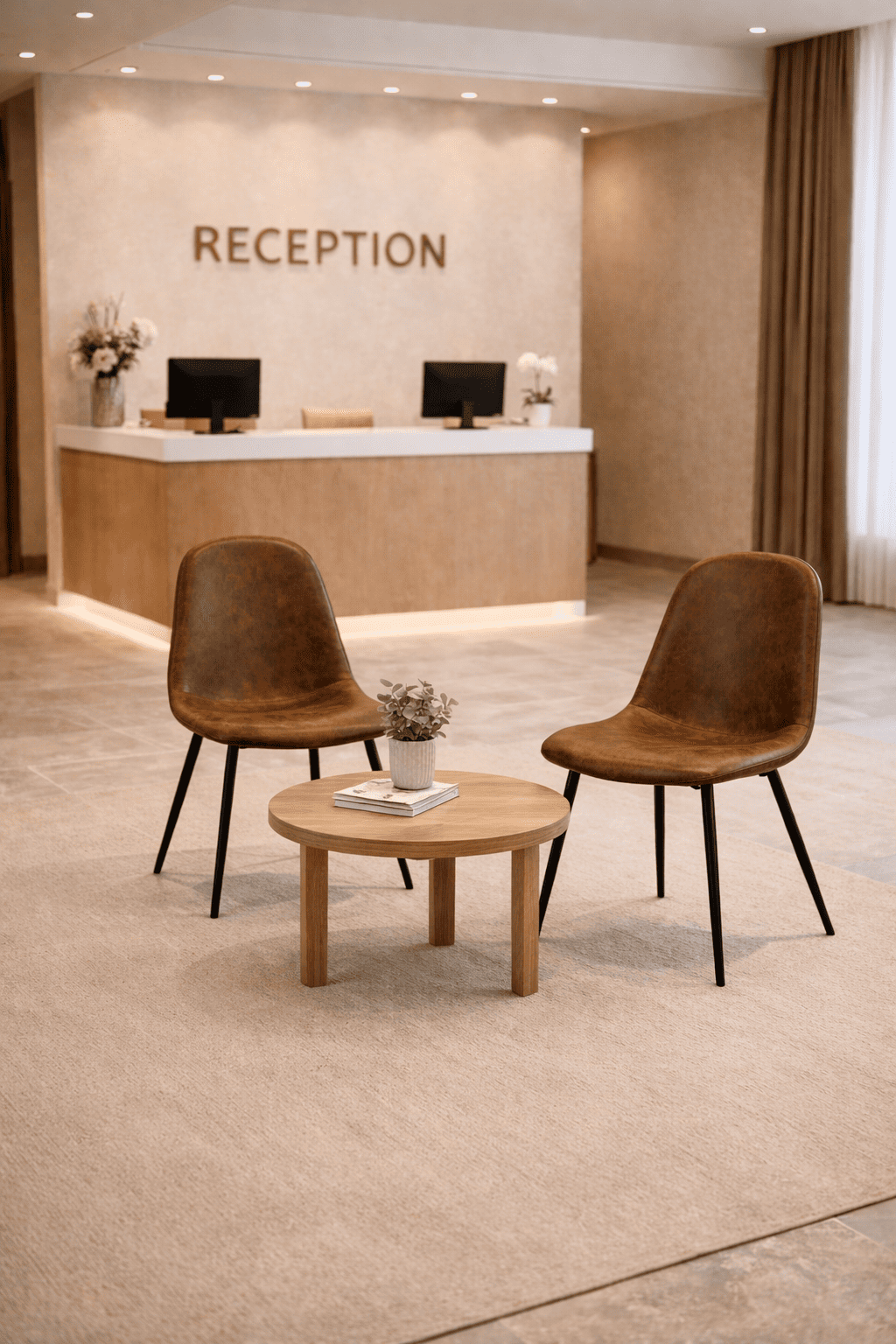 Silla Venecia para Comedor o Recepción Café Elegante-4