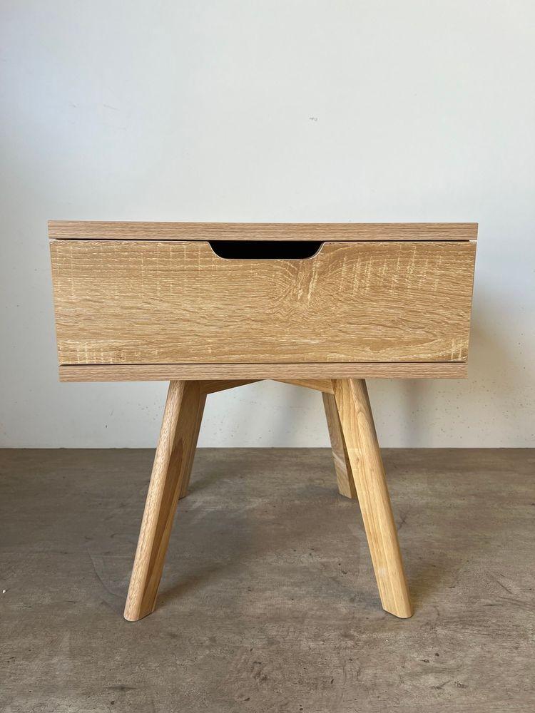 Pack 2 Veladores Mesa De Noche 1 Cajon-6