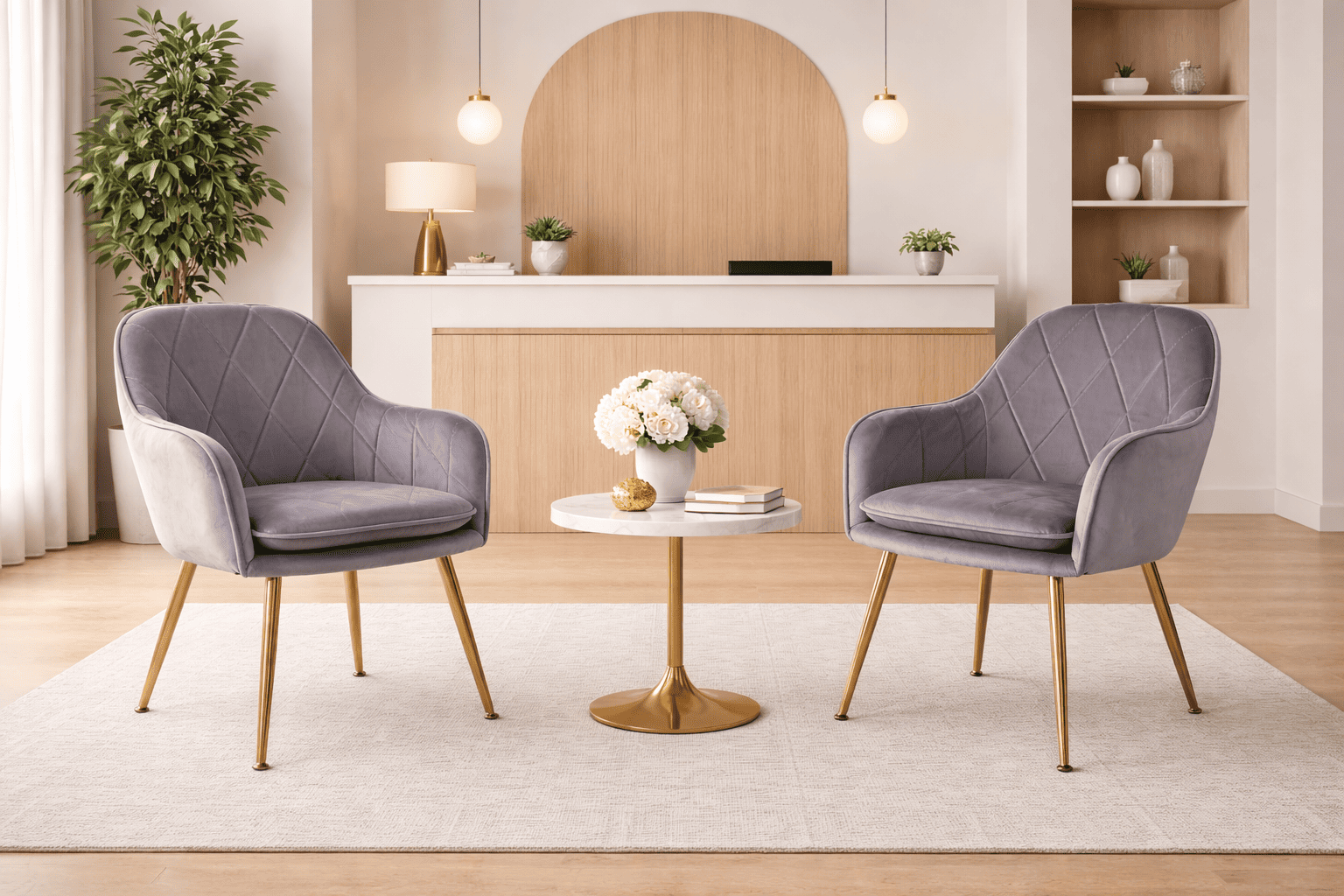 Butaca Sitial Velvet Diamond Gris-4