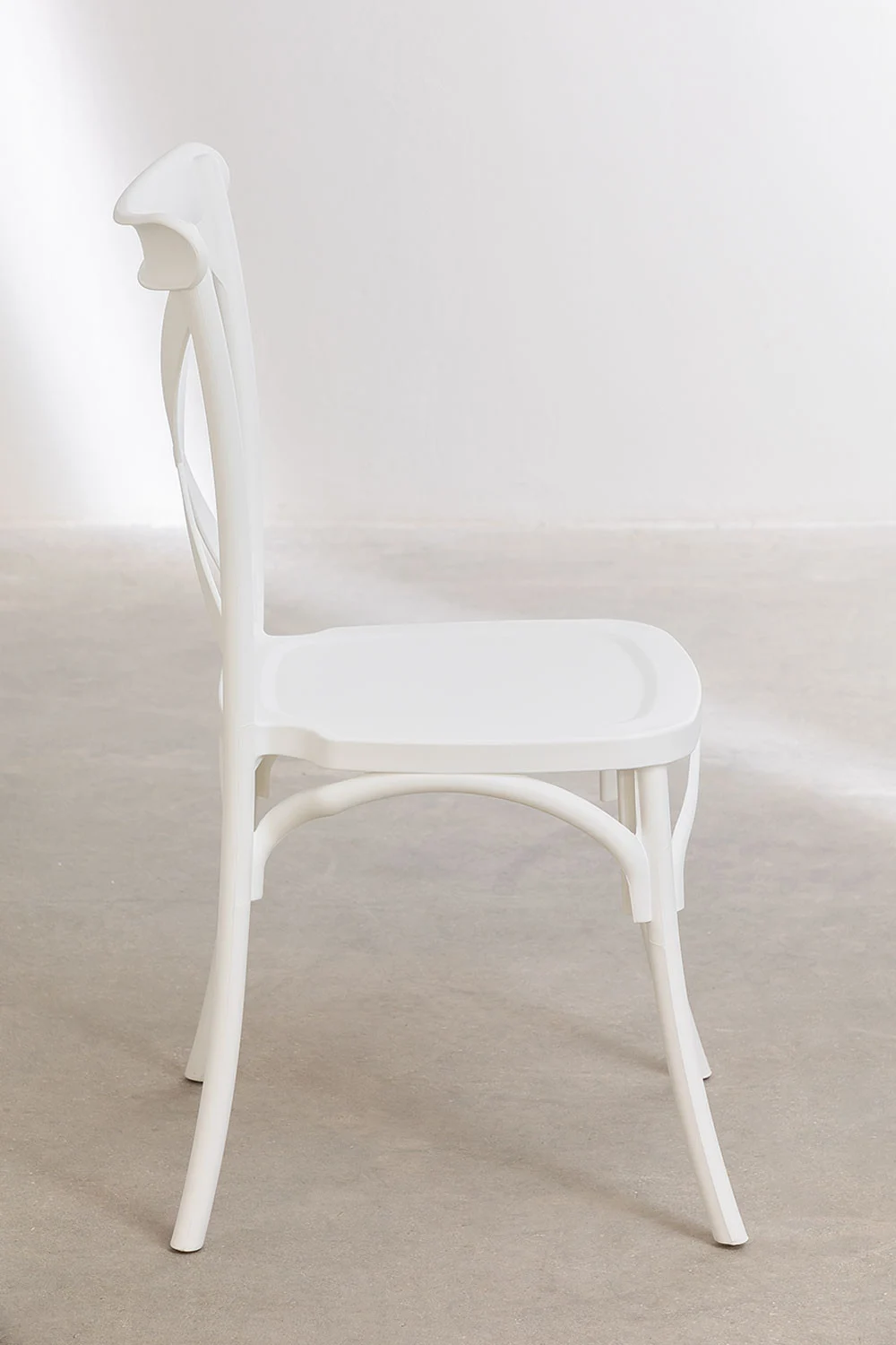 Silla CrossBack Blanca-3