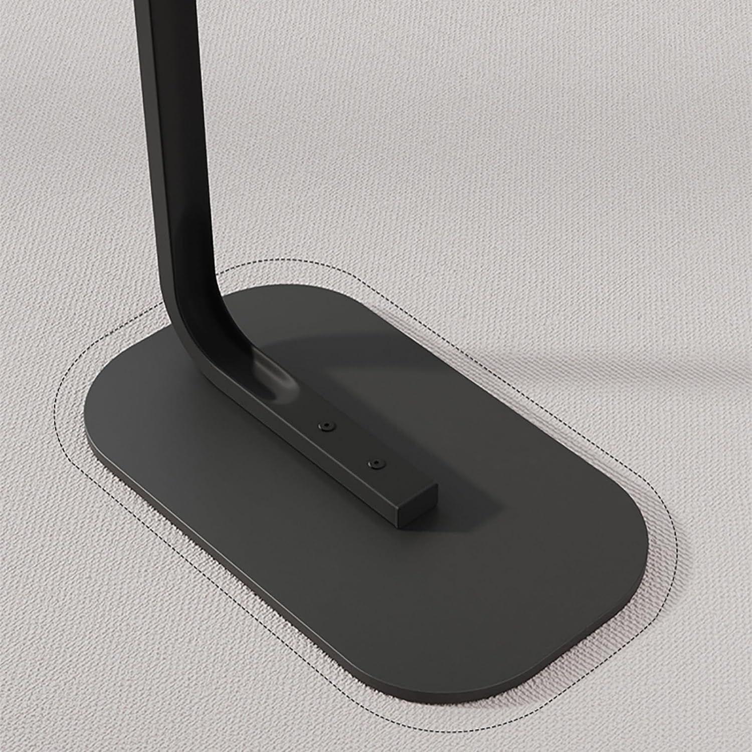 Mesa De Centro Lateral Auxiliar Minimalista Negra-3
