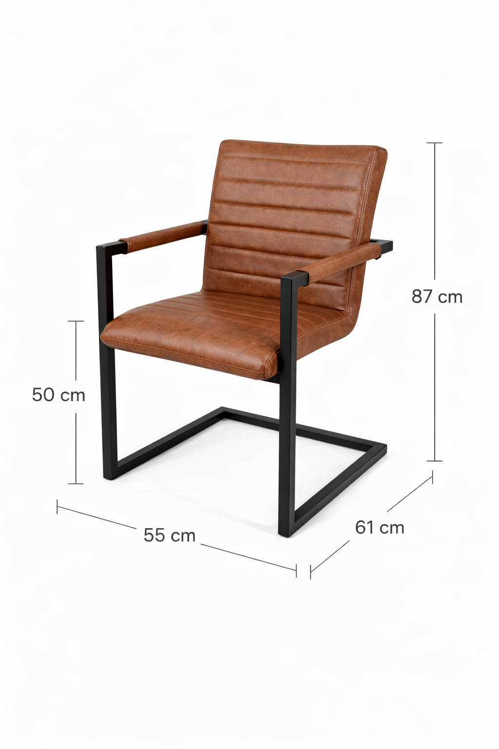 Butaca o Sitial Milano Oficina Salon Elegante-5