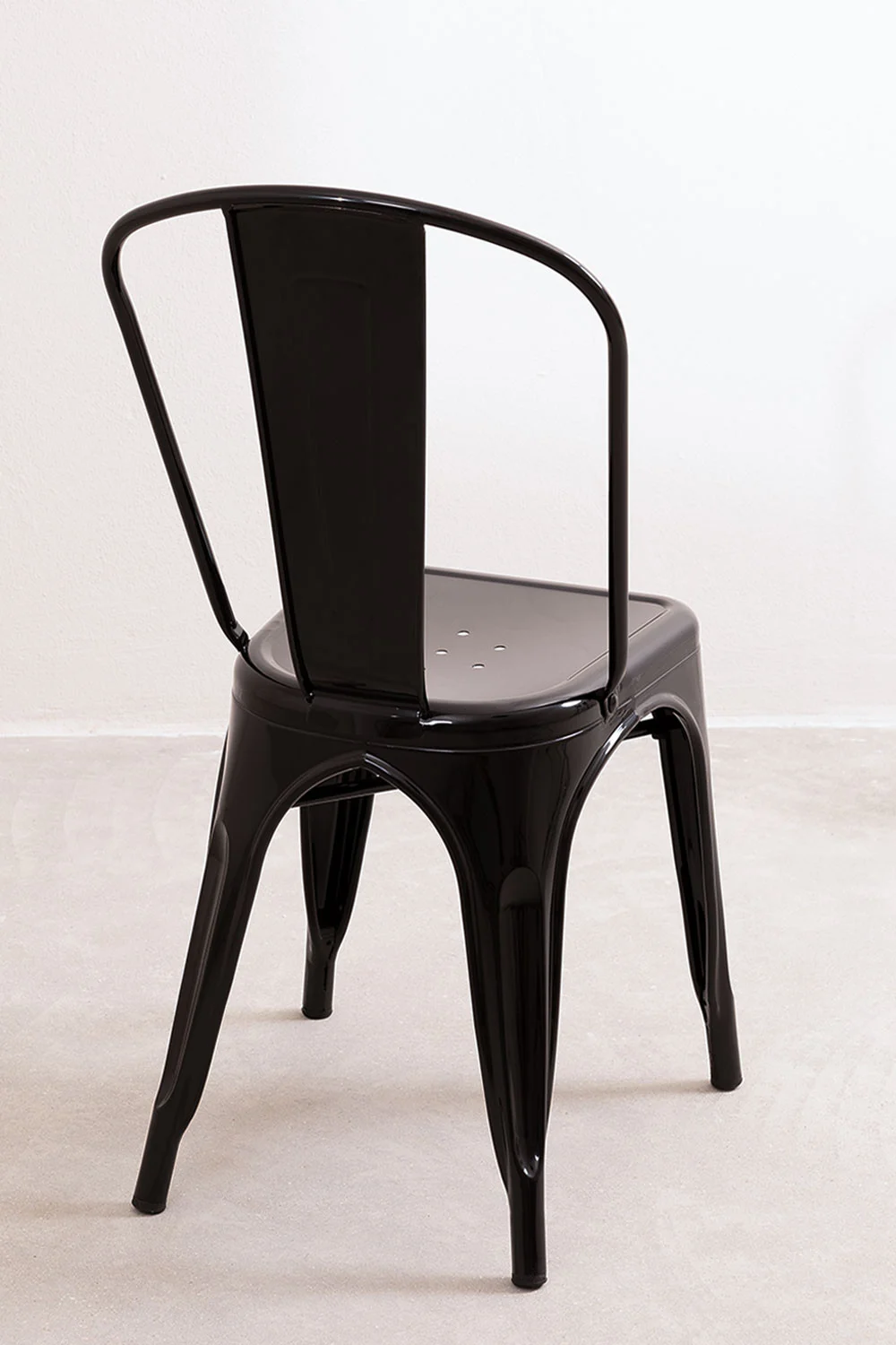 Silla Tolix Color Negro-4