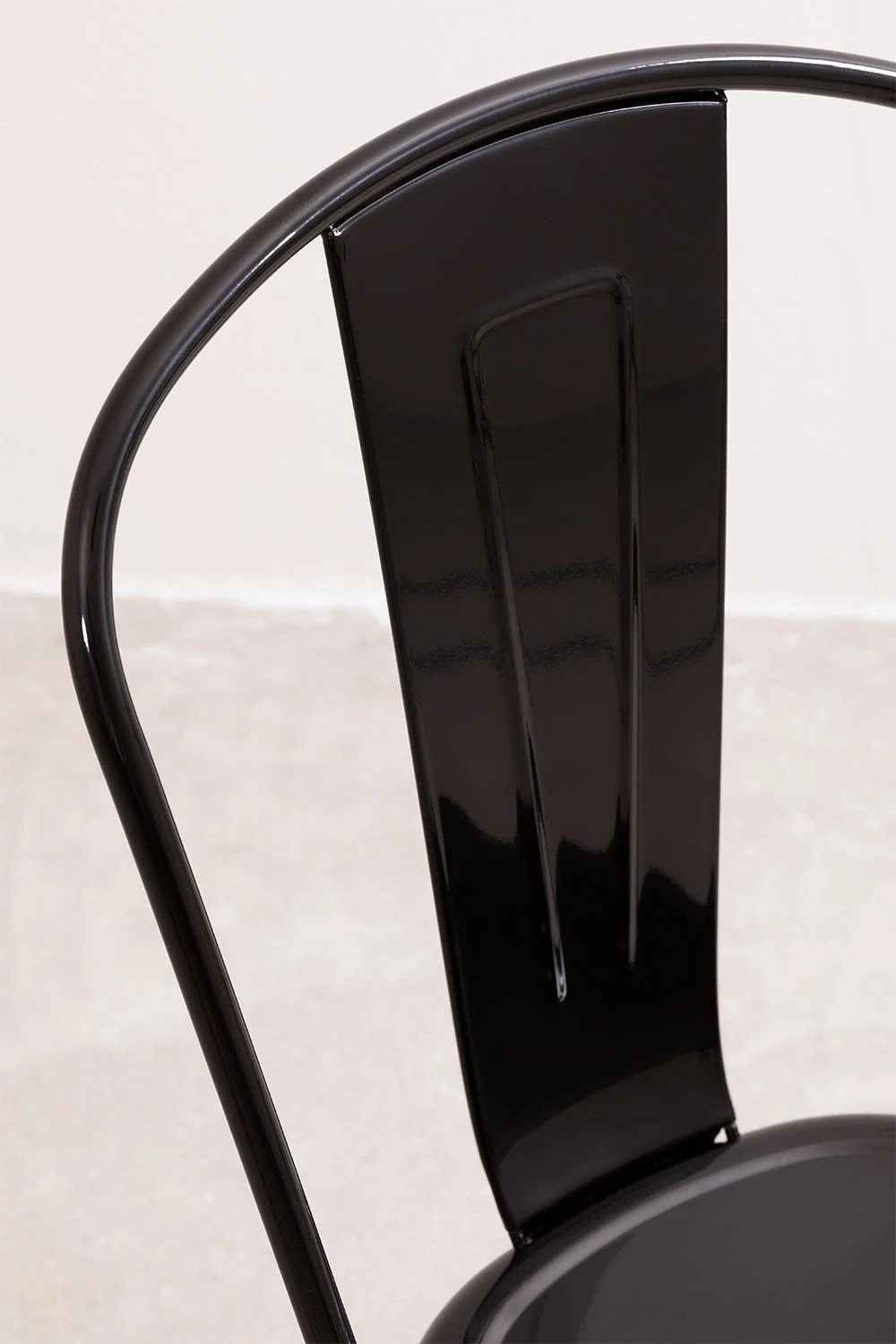 Silla Tolix Color Negro-6