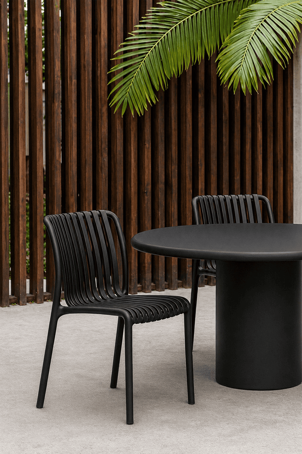 Silla France Negra de Polipropileno – Diseño Moderno y Alta Resistencia-7