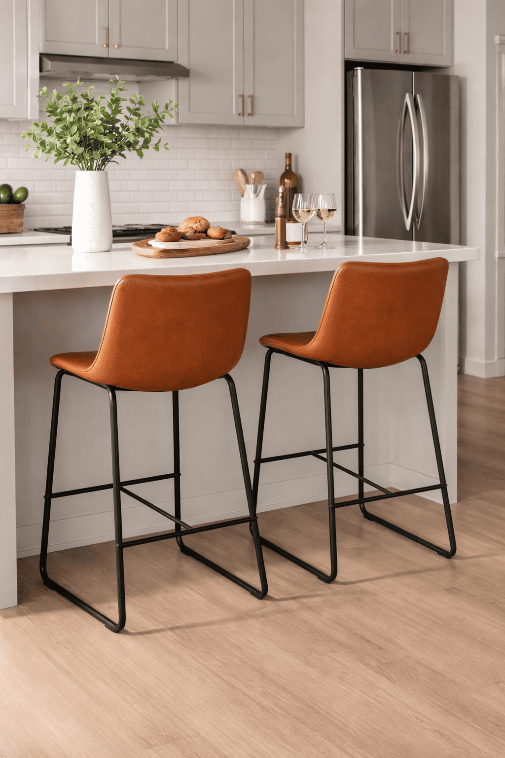 Taburete Burgos Piso De Bar O Terraza Elegante 66cm-4