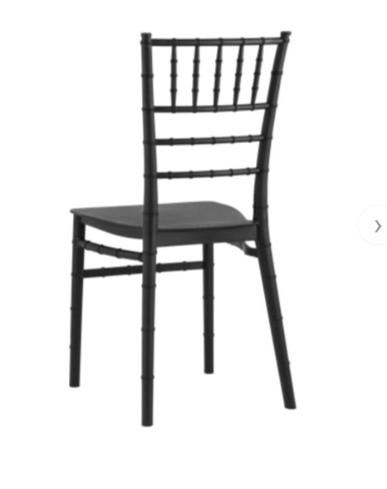 Silla Chiavari Apilable Para Comedor Terraza Eventos Negra-2