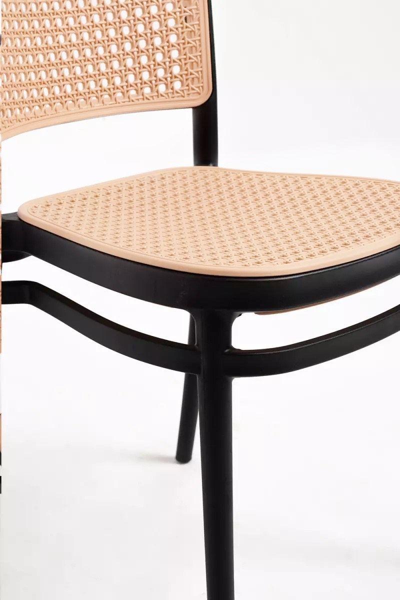 Silla Para Terraza O Comedor Con Rattan Lombardia-6