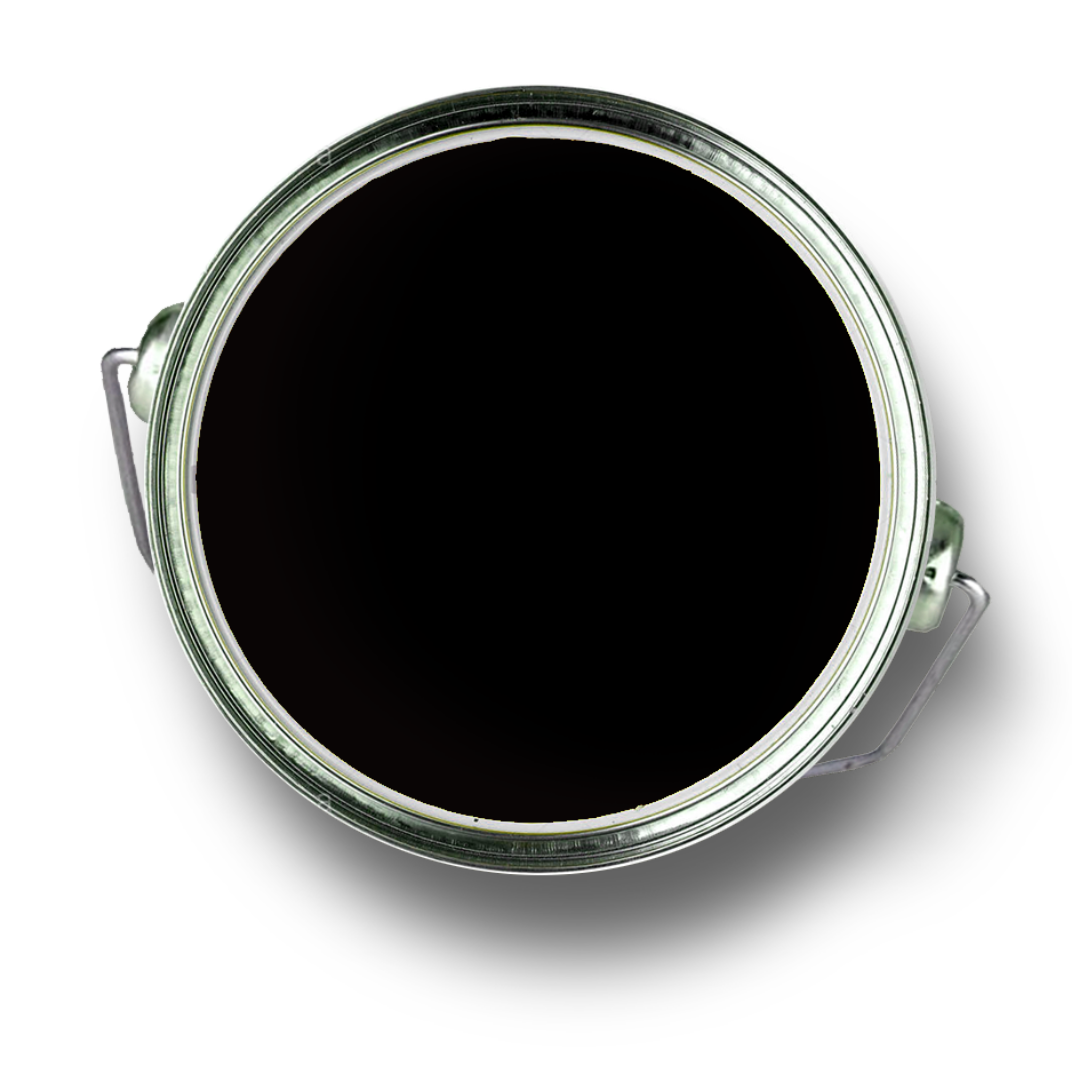 Pintura Esmalte Pieza y Fachada Negro (Mate) Tineta 10Lts-1