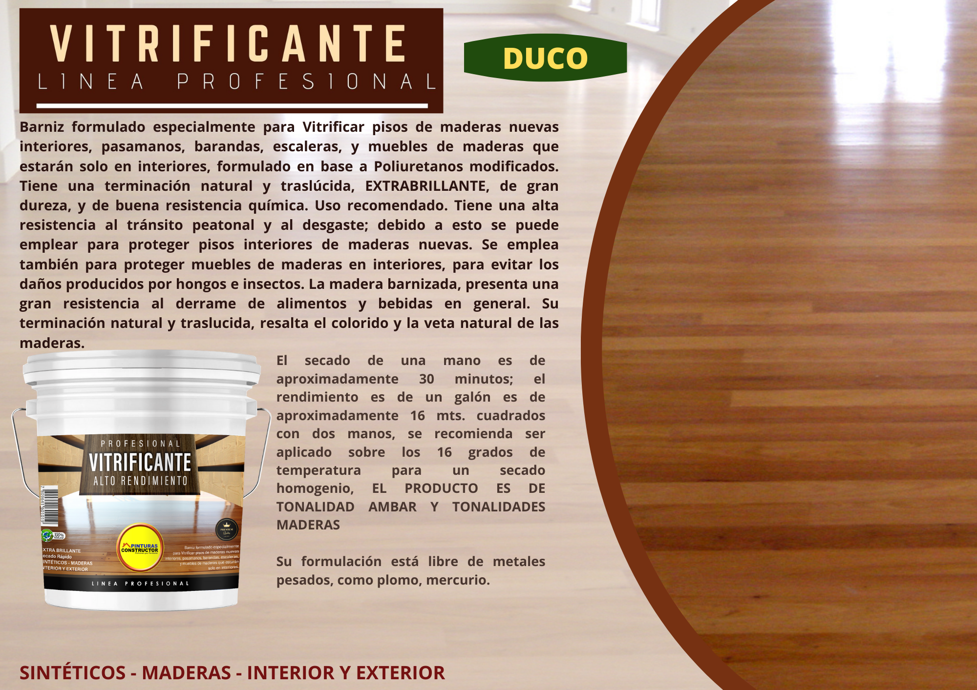 Vitrificante Alto Rendimiento Tineta 10lts-6