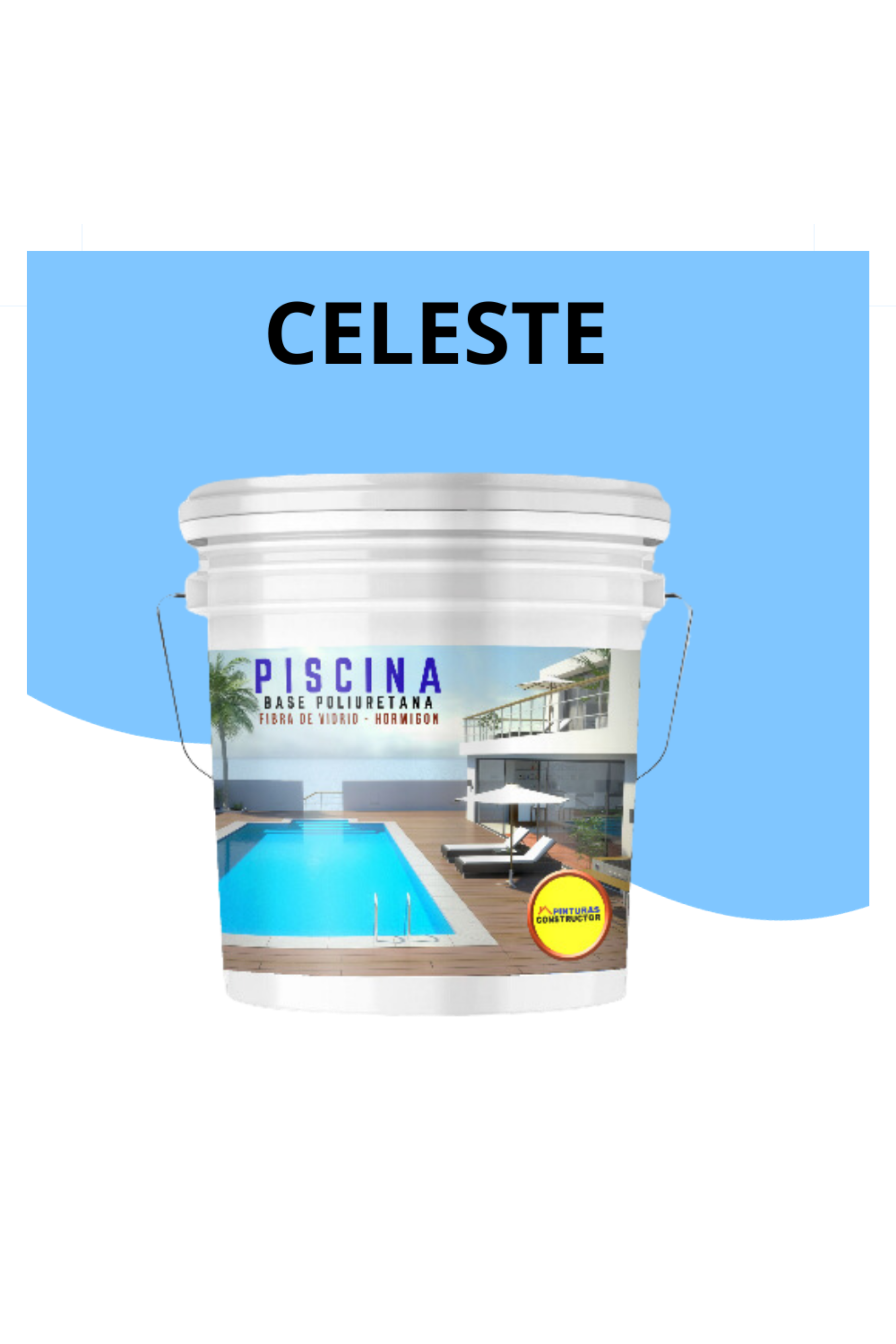 Pintura para Piscina Celeste Tineta 10 Lts-1