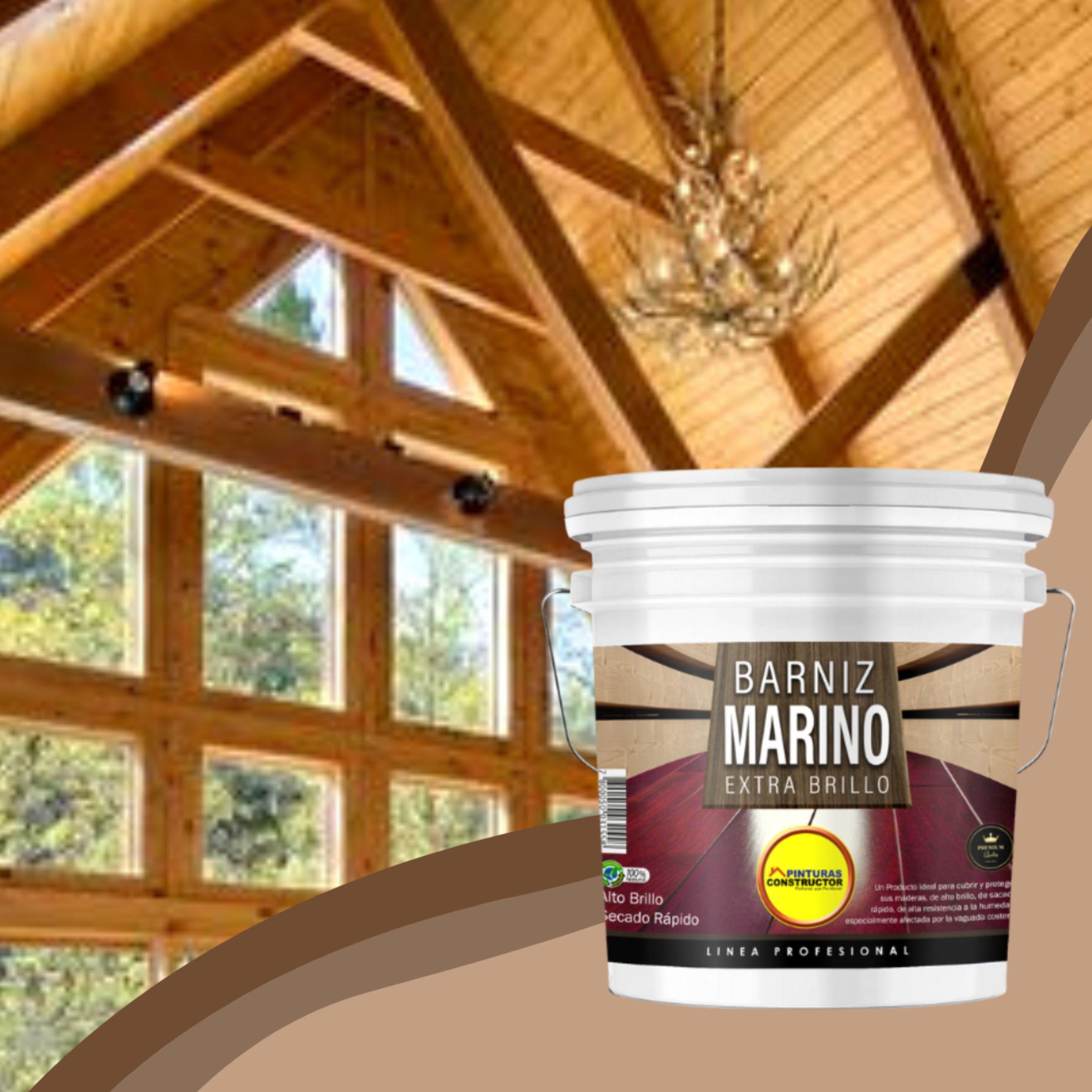 Barniz Marino Extra Brillo Alerce Galón 4 Lts-2
