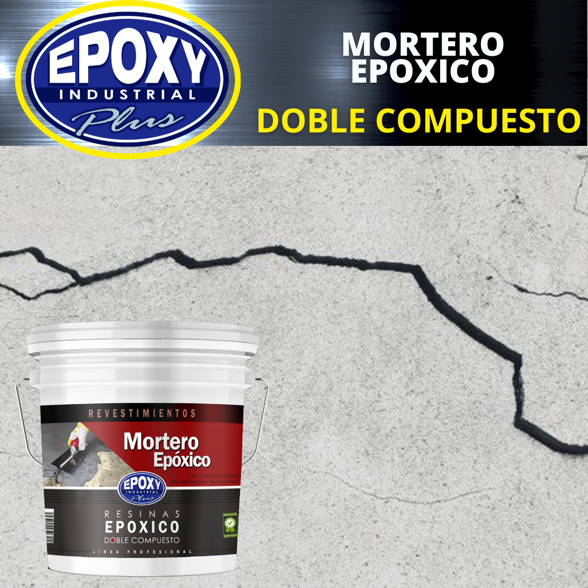 Mortero Epoxico Reparador De Pisos Para 6 Kilos-2
