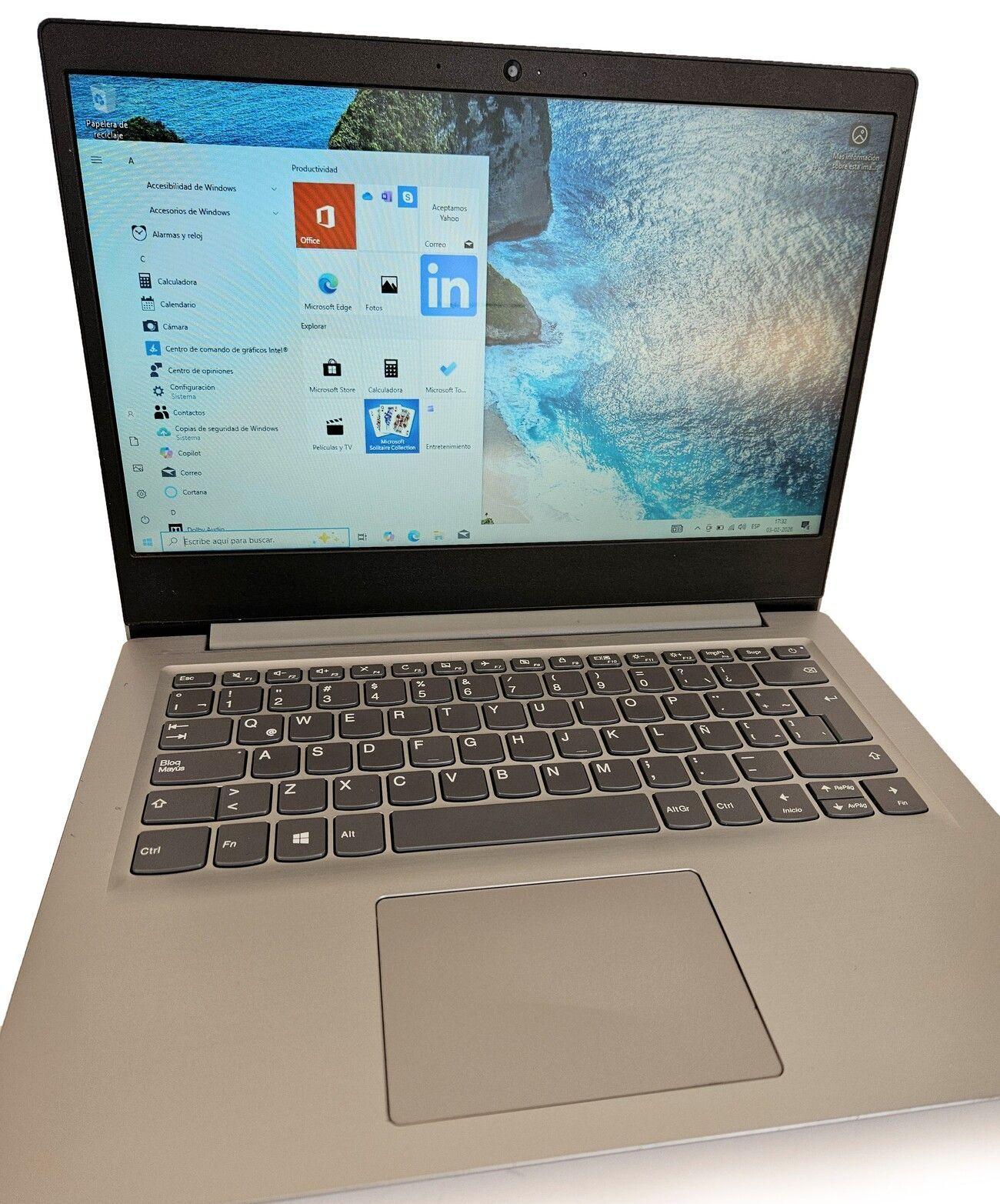 NOTEBOOK LENOVO IDEAPAD S145-14IGM INTEL CELERON/4GB RAM/256GB SSD (REACONDICIONADO)-3