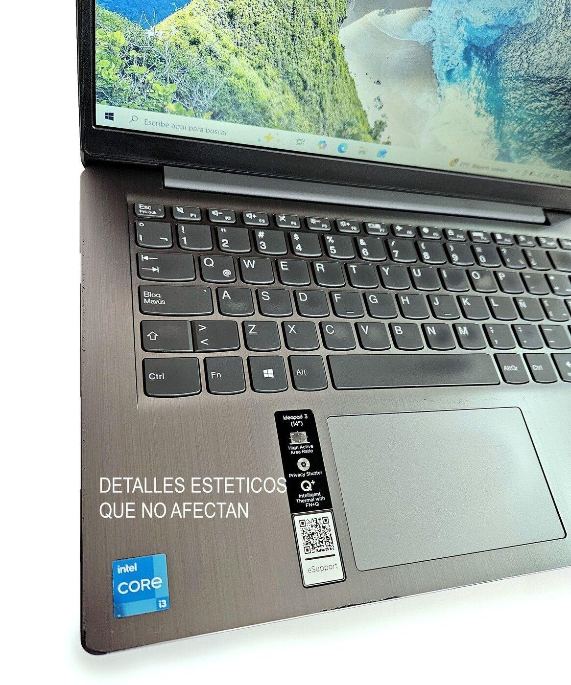 NOTEBOOK LENOVO IDEAPAD 3-14ITL6 INTEL CORE I3-11VA GEN/8GB RAM-256GB SSD (REACONDICIONADO)-4