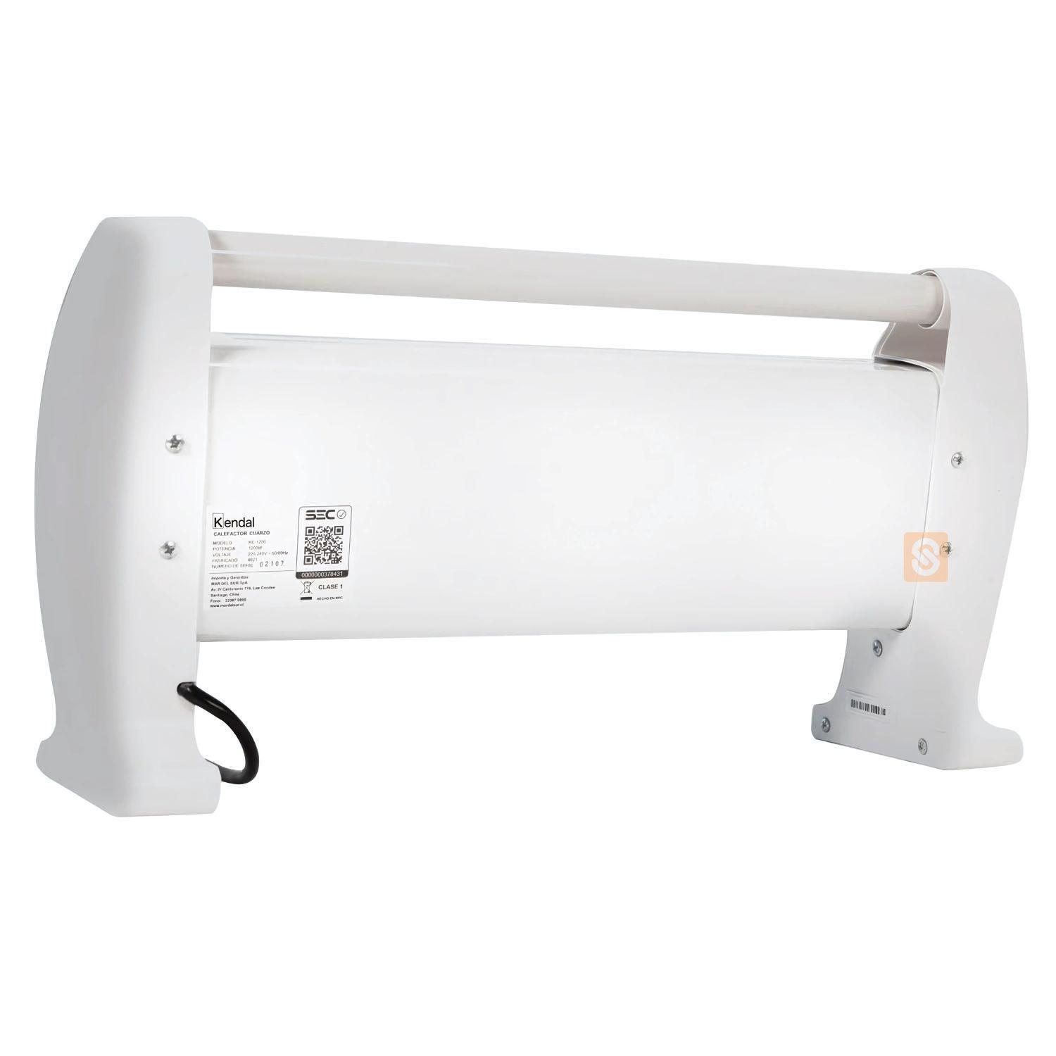Estufa Halógena Cuarzo Kendal 1200W Calor Instantáneo - SC-1