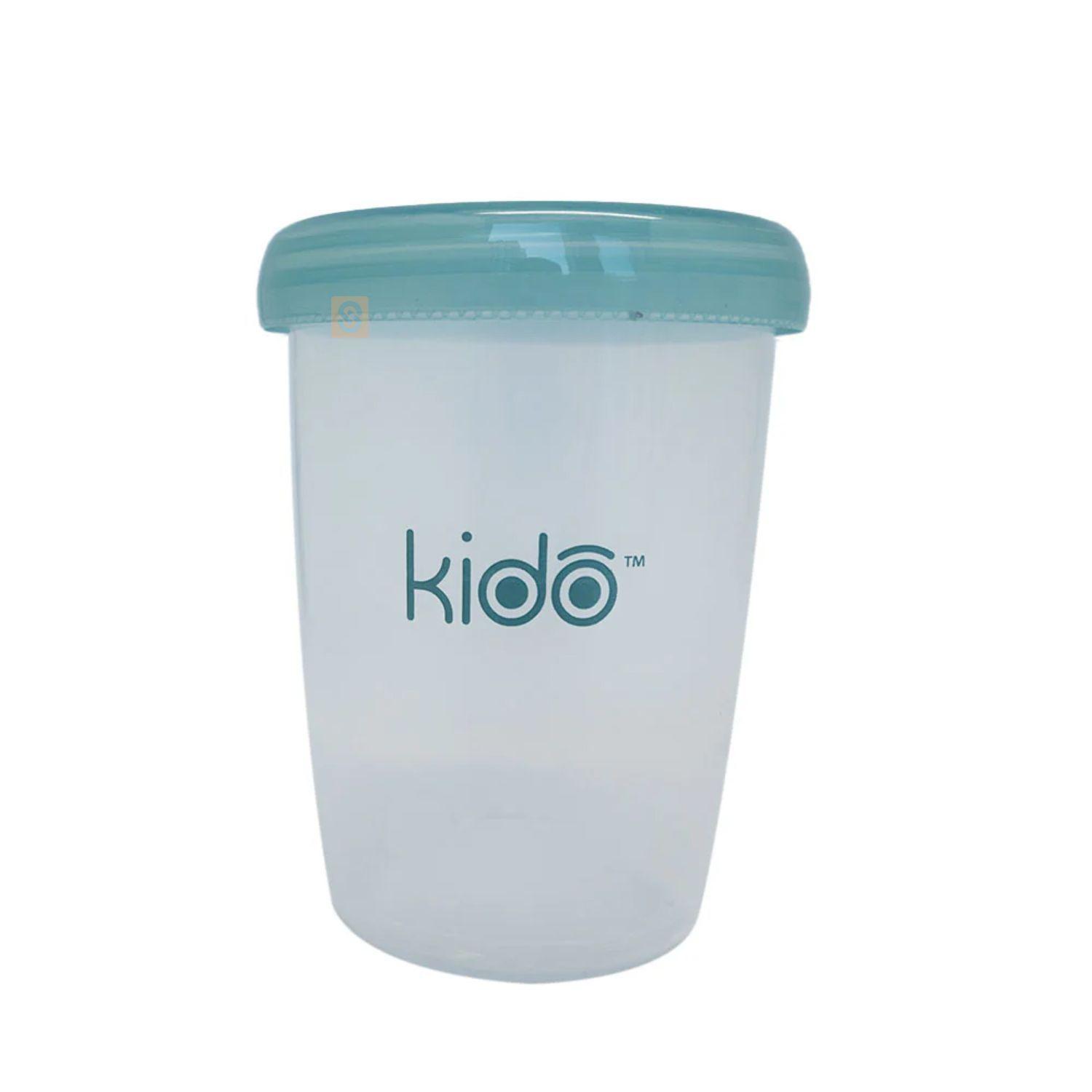 Set 4 Vasos Porta Snack Kido 180ml Reutilizables - SC-2